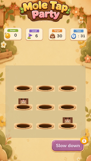 Mole Tap Party Screenshot 1