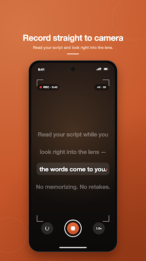 Teleprompter: Video Recorder Screenshot 2