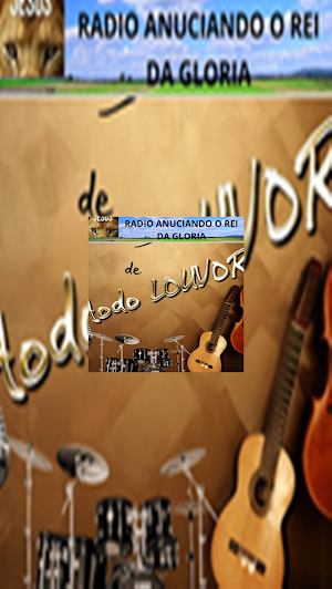 Rádio Anuciando Rei da Gloria Screenshot 0