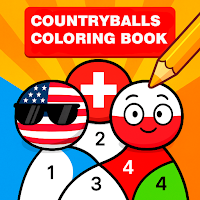 Countryballs coloring