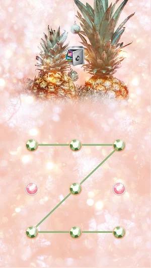 AppLock Theme Pineapple Screenshot 0