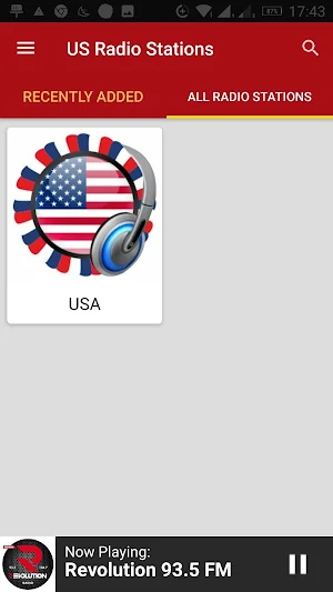 United States Radio Stations Screenshot 3