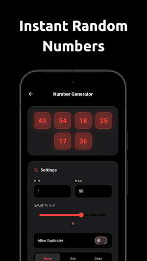Randomizer: Random Generator Screenshot 1