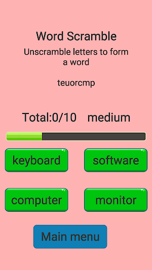 Brain Teasers: Word Puzzles Screenshot 1