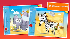 Kids Animals Jigsaw Puzzles Screenshot 1