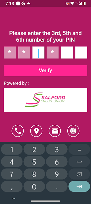 SALFORDCREDITUNIONMOBILE Screenshot 1