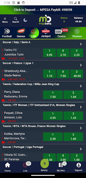 Maybets Screenshot 1