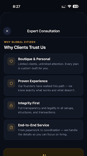 Global Citizen App Screenshot 1