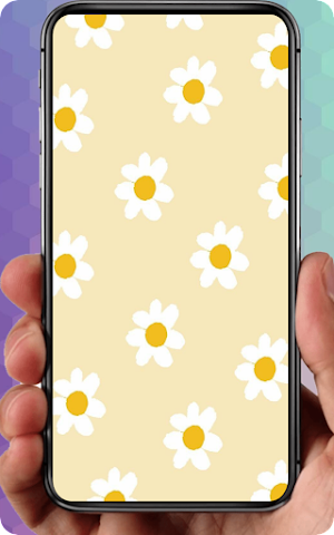 Preppy Yellow Wallpaper Screenshot 1