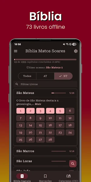 Matos Soares Bible Screenshot 0