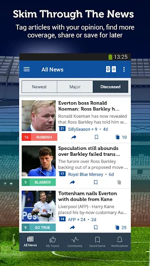 Sportfusion - Everton Edition Screenshot 2