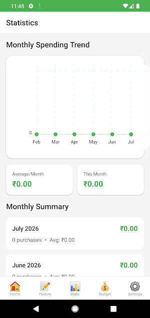 Grocery Tracker Screenshot 3