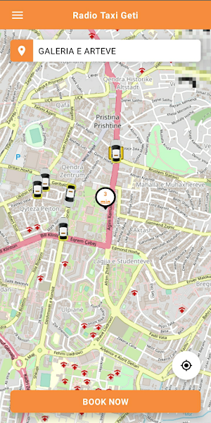 Radio taxi geti prishtina Screenshot 2