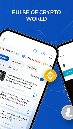 CryptoReach - Crypto News App Screenshot 1