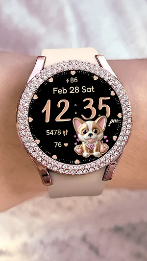 Pretty Charms Watch Face Screenshot 0