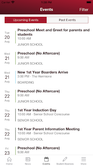 Alexandra College Screenshot 2