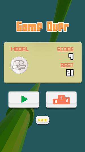 Flappy 3D - Bird's Eye View Screenshot 2