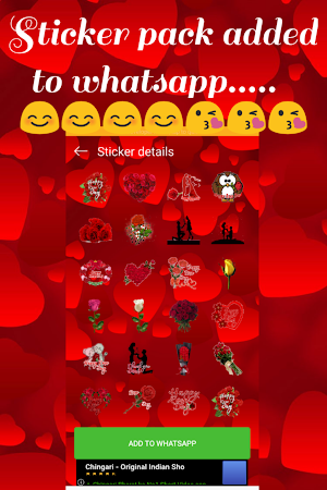 Valentine Stickers For WhatsApp - WAStickerApps Screenshot 3