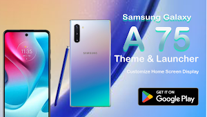 Samsung A75 Theme And Launcher Screenshot 1