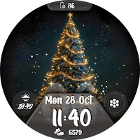 Christmas Holidays Watch Face