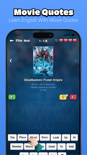 Movie Quote - Fun Word Game! Screenshot 2