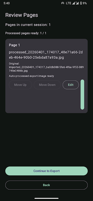 Clean Scanner - PDF Scan& Send Screenshot 3