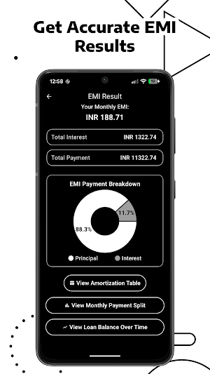 EMI Master–Loan EMI Calculator Screenshot 1