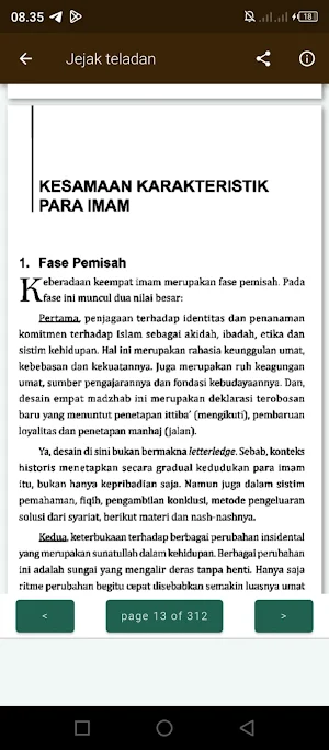 Biografi 4 imam Screenshot 3
