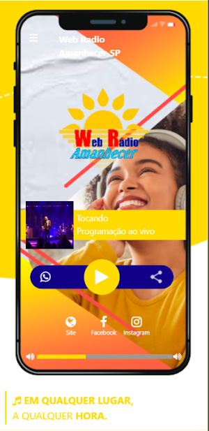 Web Radio Amanhecer Screenshot 2