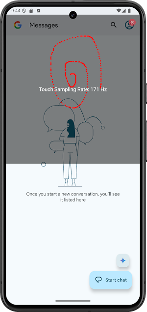 Touch Sampling Rate Screenshot 3
