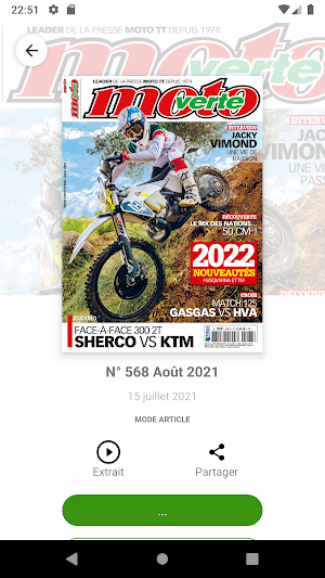 Moto Verte Magazine Screenshot 1
