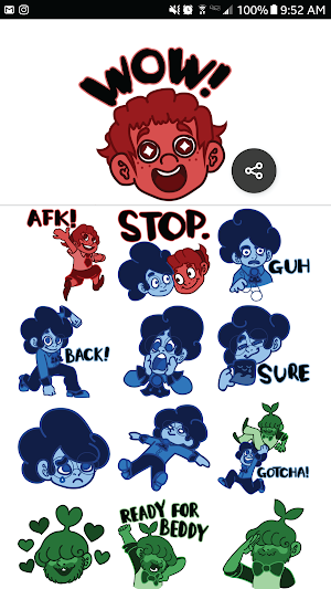 RGB Stickers Screenshot 1