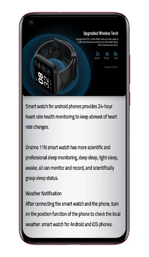 Oraimo watch Pro Guide Screenshot 2