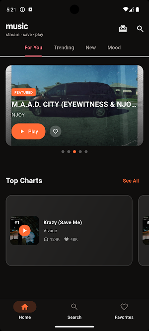 Total Mp3 offline music player Screenshot 2