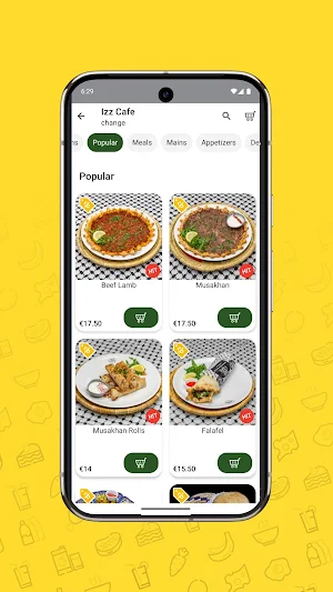 Izz Cafe Screenshot 2