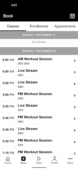 Voltage Fitness Screenshot 1