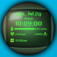 CRT Terminal Watch Face A107
