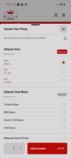 Mr G's Eat And Shake Screenshot 3