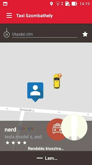 App Taxi - Szombathely Screenshot 2
