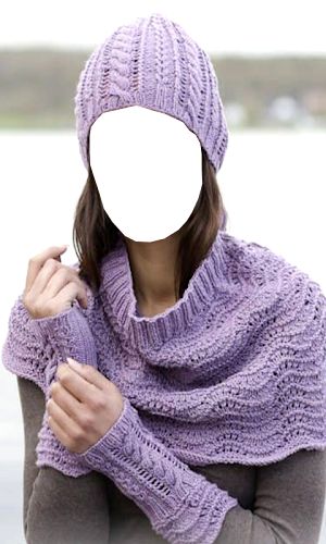 Women Winter Caps Photo Editor Screenshot 2