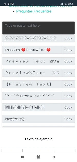 Name Creator Screenshot 1