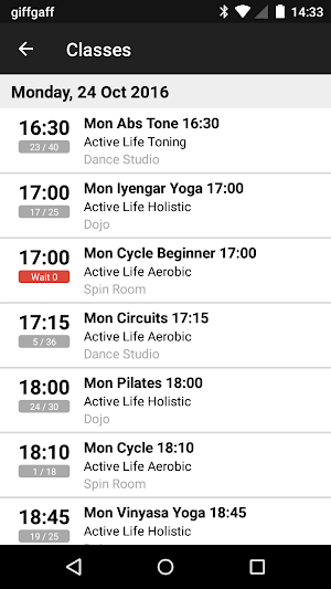 UB Sport&Fitness Screenshot 2