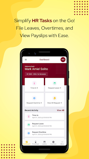 MSC HRIS Mobile Screenshot 1