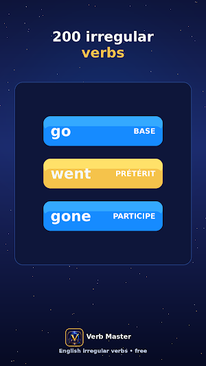 VerbMaster: English Verbs Screenshot 0