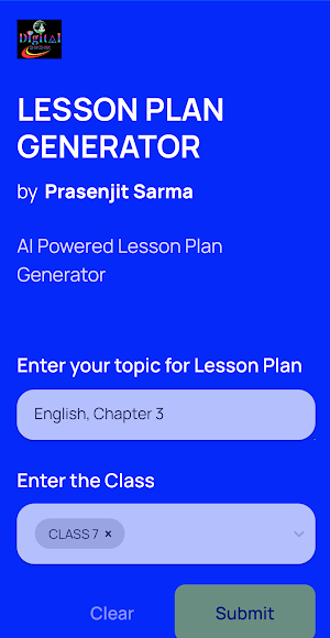 Lesson Plan Creator AI Screenshot 1