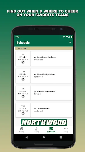 Northwood Athletics Screenshot 1