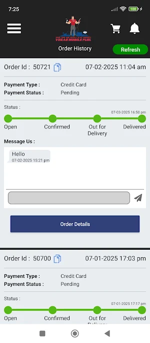 Vegas Mobile Fuel Screenshot 3