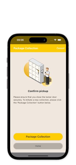 TZ Package Lockers Screenshot 3