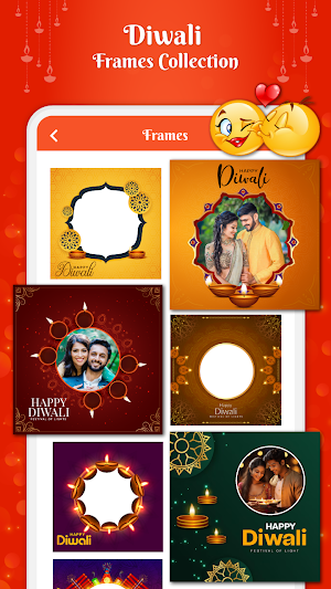 Happy Diwali Photos Frames App Screenshot 3