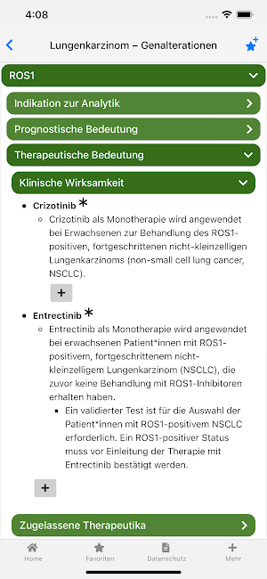 Präzisionsonkowissen Screenshot 3